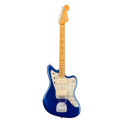 Used Fender American Ultra Jazzmaster - Cobra Blue w/ Maple Fingerboard image 2