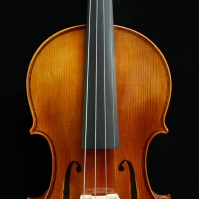 Rare 4/4 Violin Beautiful Flame Maple Back Outstanding Sound Guarneri Violin image 9