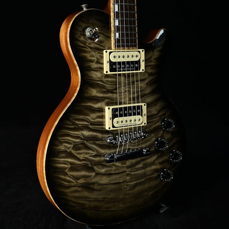 David Thomas McNaught Vintage Singlecut Quilt Maple Top Rattle Snake Burst  [SN 0507281] [05/21] | Reverb Norway