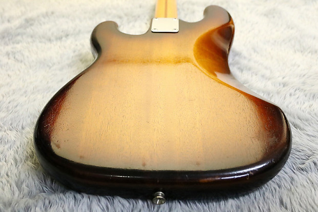 80s Fernandes RPB-70 Precision Bass Violin Finish GOLD