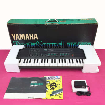 Yamaha Portasound MK-100 Vintage Synthesizer Keyboard | Clean in Open Box