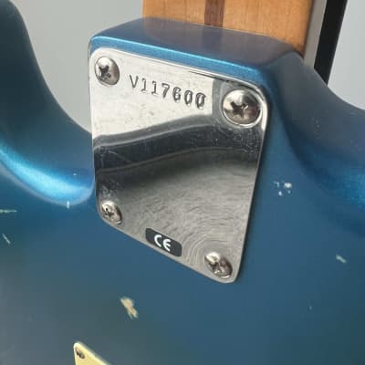 Fender American Vintage '57 Stratocaster 1990s - Relic Blue image 3