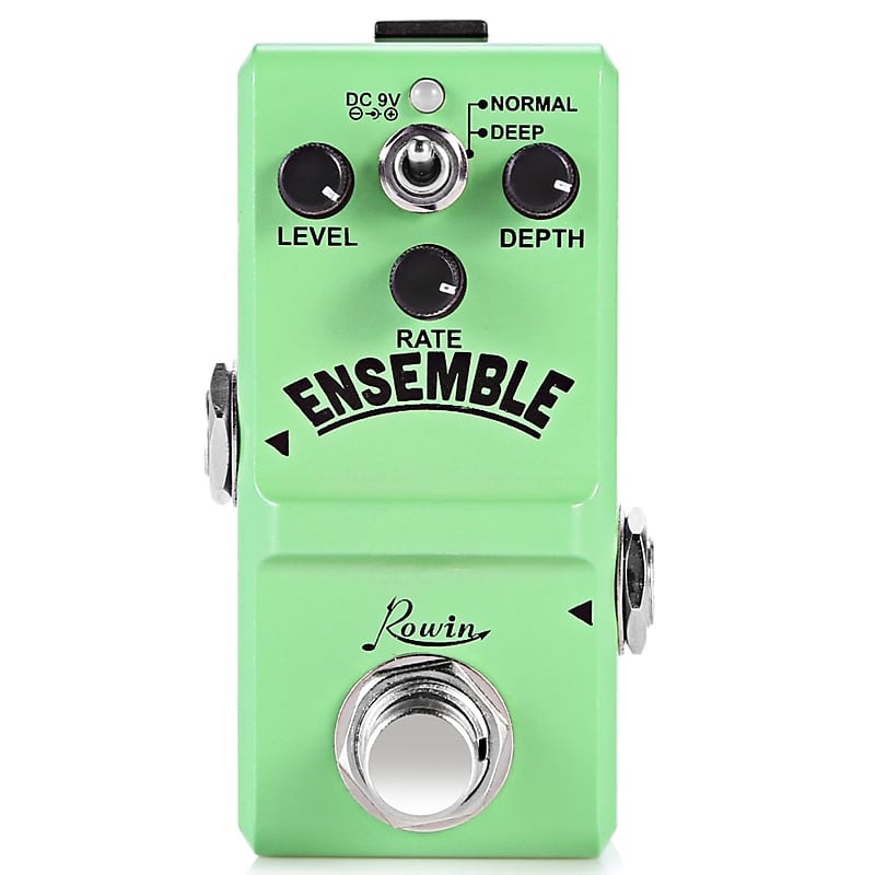 Rowin Ensemble Classic Analog Chorus LN-304 Nano Guitar Effect Pedal  Holiday Special $27.80