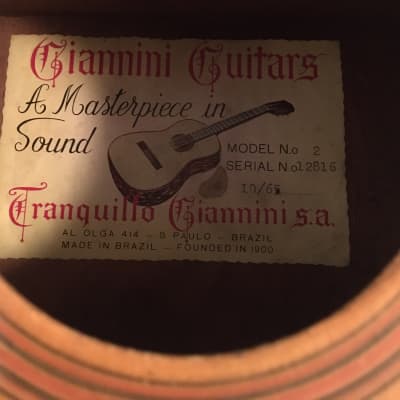 1965 Giannini No 2  Natural wood and paint image 10