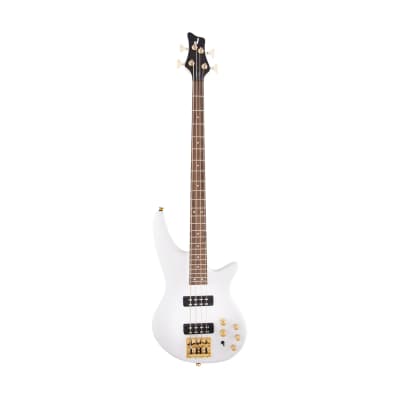 [PREORDER] Jackson JS Series Spectra JS3 Bass Guitar, Laurel FB, Snow White for sale