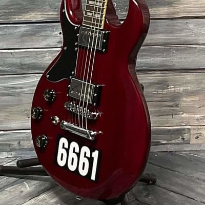 Schecter Left Handed ZV Custom Reissue Double Cut Electric Guitar- Cherry  #27 image 3