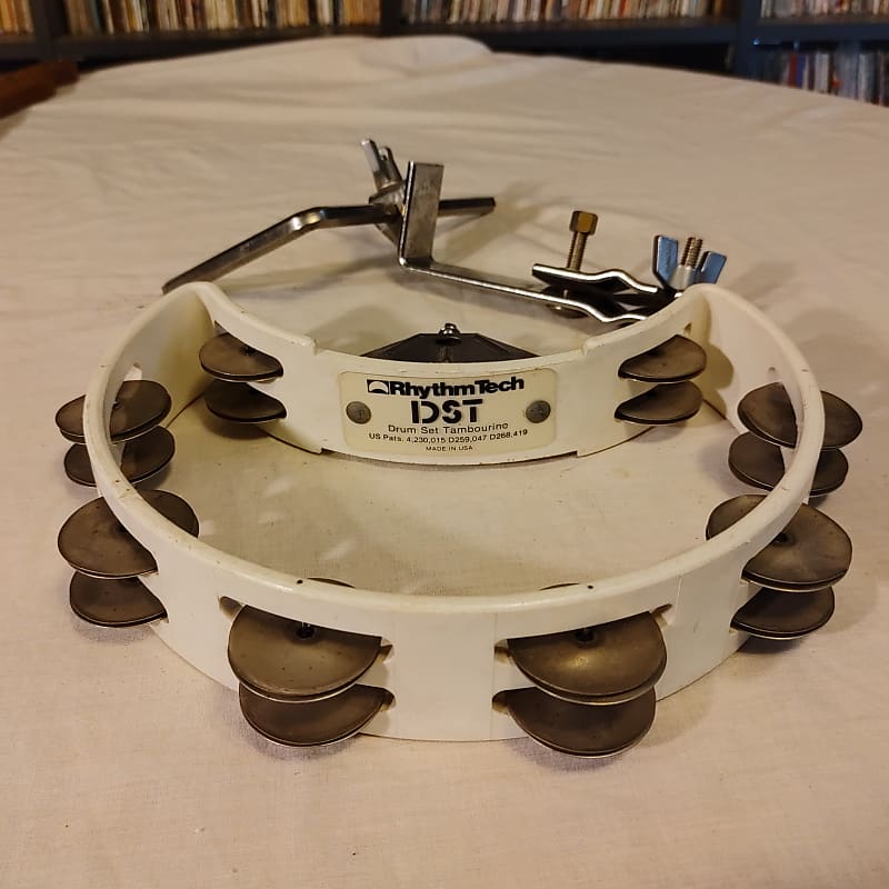 RhythmTech DST drum set tambourine w/FREE mounting hardware! Reverb