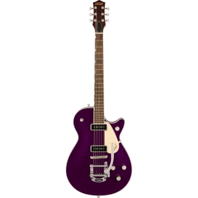 Gretsch G5210T-P90 Electromatic Jet Two 90 Single-Cut with Bigsby - Amethyst image 3