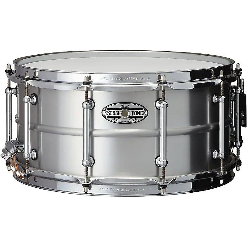 Pearl STA1465AL SensiTone 14x6.5" Beaded Seamless Aluminum Snare Drum image 1