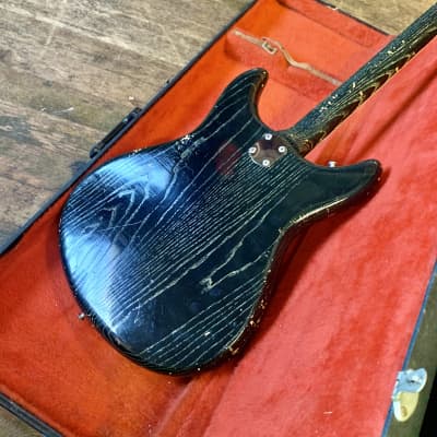 Kustom K200 deluxe electric guitar c 1968 k-200 Black zebra original vintage USA bud ross roger rossmeisl dearmond bigsby image 7