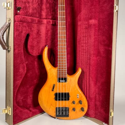 Tobias Growler Natural Finish Gibson Era Electric Bass Guitar w/HSC for sale