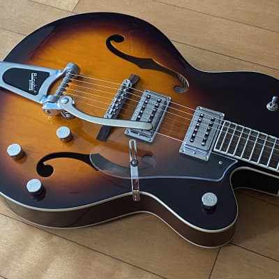 2007 Gretsch G5120 Electromatic Hollow Body with Bigsby - Sunburst - Made in Korea (MIK) - Free Pro Setup image 3