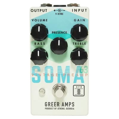 Reverb.com listing, price, conditions, and images for greer-amps-soma-63-vintage-preamp