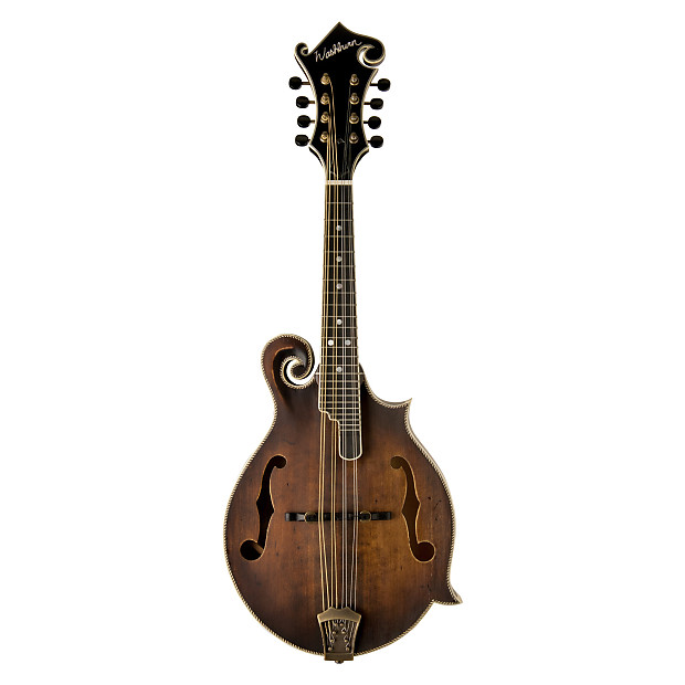 Washburn M118SWK Bluegrass Series F-Style Florentine Cutaway Mandolin image 1