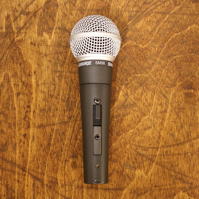 Shure SM58S Microphone On/Off Switch Free 48 State Shipping! Reverb