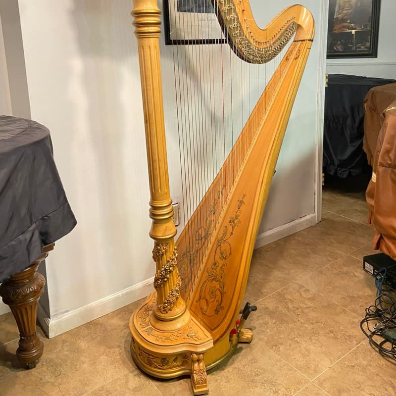 Lyon and healy concert deals grand harp