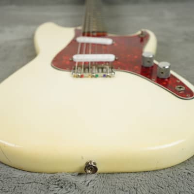 1963 Fender  Duo Sonic - Olympic White + OHSC image 6