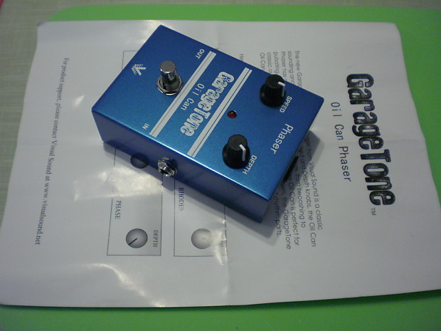 ギター VISUALSOUND Garage Tone Oil Can Phaser Visual Sound GarageTone Oil Can Phaser | Sweetwater