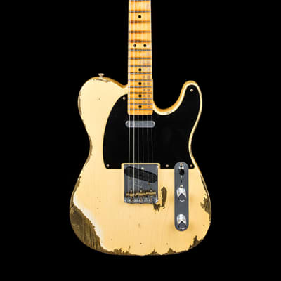 Fender Custom Shop 2017 LTD NAMM Nocaster Heavy Relic - Faded Nocaster Blonde #16942 image 3