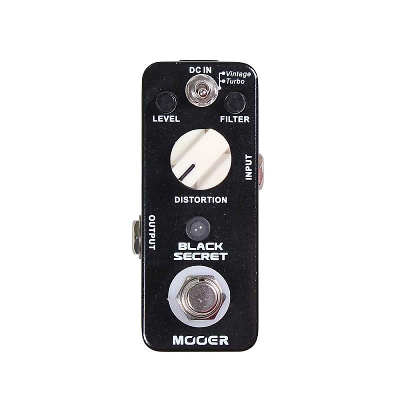 NEW MOOER BLACK SECRET ProCo RAT Clone Distortion Pedal + 2 *Free