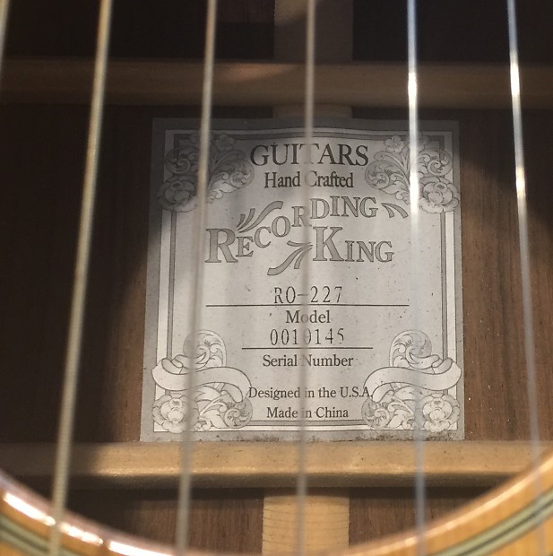 Recording King RO-227 