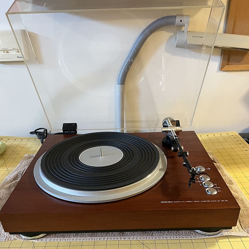 Micro Seiki DQ-43 Turntable w/o Cartridge For Parts or Repair image 1