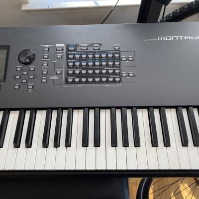  Yamaha Montage8 88-key Synthesizer Workstation, Black : Musical  Instruments