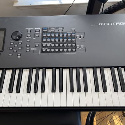 Yamaha Montage 8 Flagship Synthesizer 2019 - Present - Black