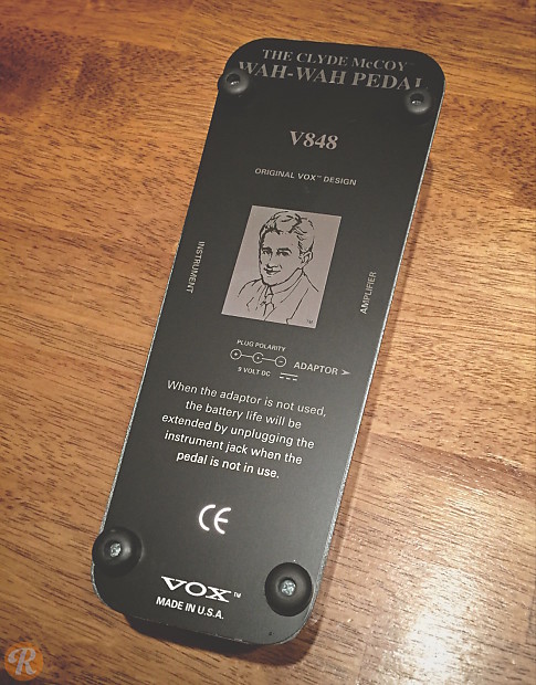 VOX V848 Clyde McCoy ワウペダル（USA製・ケース付き） VOX V848 Clyde McCoy ワウペダル（USA製・ケース付き） Vox