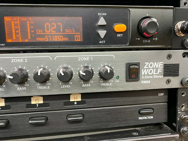 Rolls Zone Wolf 2 Channel Zoning Mixer - RM68