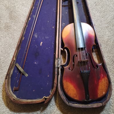 Old Antique Vintage Nippon Suzuki 4/4 Violin (Late 1800 Early | Reverb