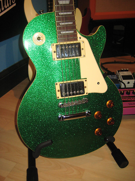Epiphone Les Paul 1997 Green Sparkle | Reverb