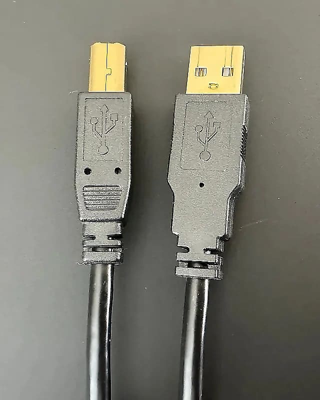 3 cables Tripp Lite USB 2.0 HiSpeed A/B Cable with Ferrite Reverb