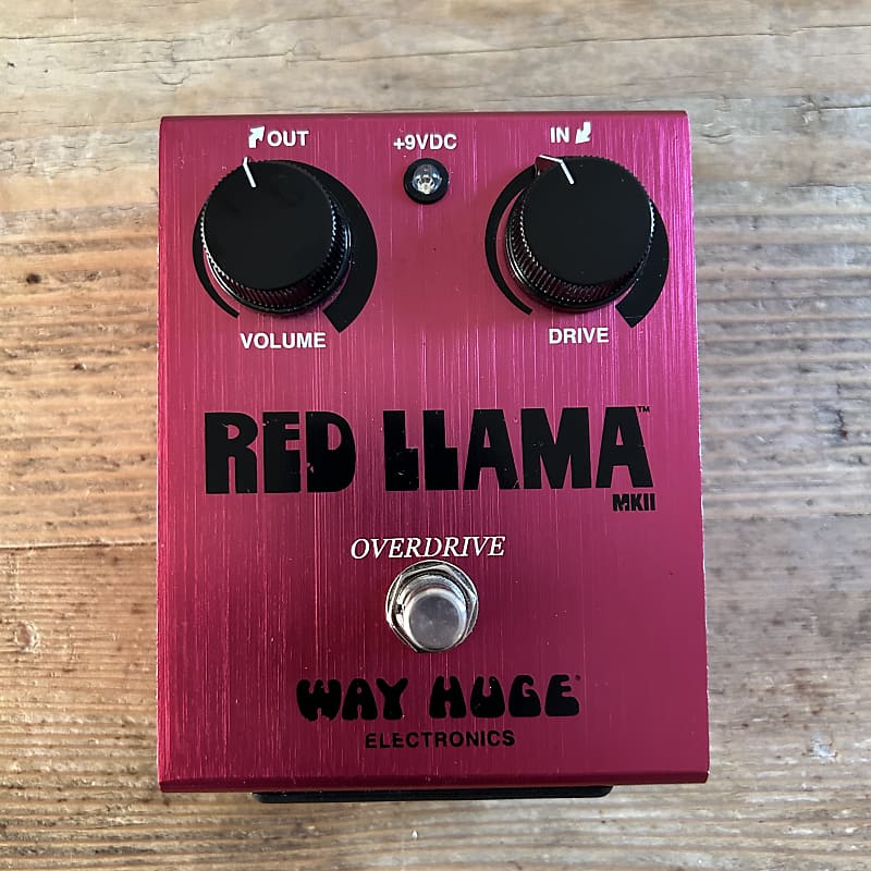 Way Huge WHE203 Red Llama Overdrive MkII 2012 - 2019 - Red | Reverb