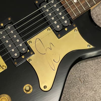 Washburn Lyon Guitar FALL OUT BOY Signed Autographed by JOE TROHMAN 3000 of 7000 image 2