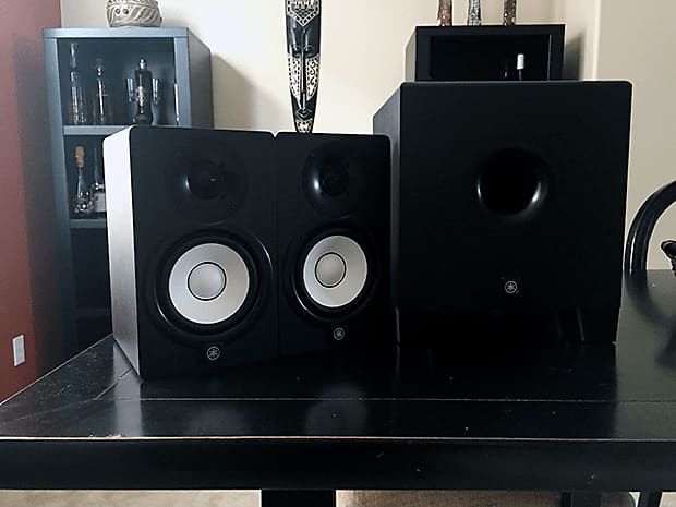 Yamaha HS5 Powered Studio Monitors and HS8S Subwoofer with
