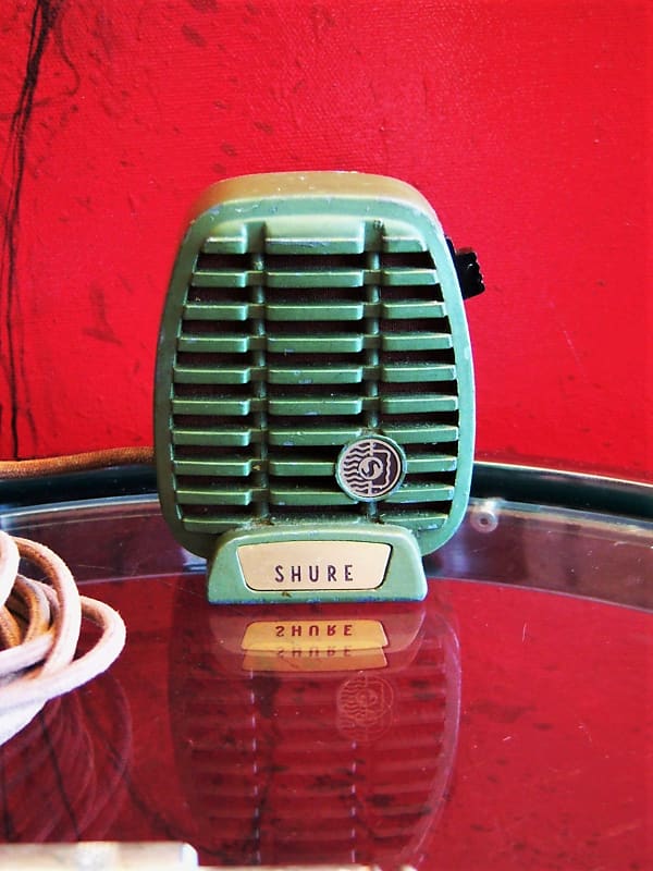 Vintage RARE 1950's Shure 510AS controlled reluctance microphone High Z PROP 410 710A image 1