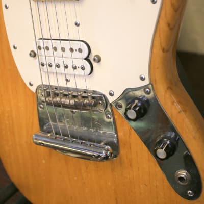 Fender Mustang Electric Guitar with Rosewood Fretboard 1977 - Natural image 14