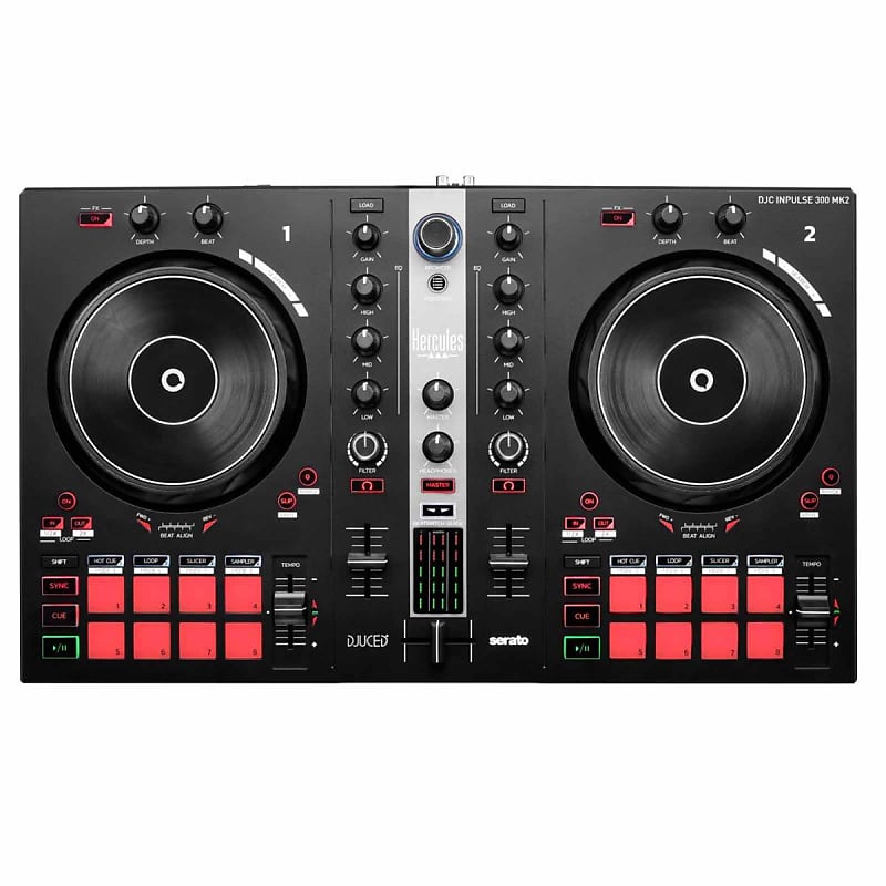 Hercules DJControl Inpulse 300 MK2 DJ Controller with Serato DJ Lite image 1