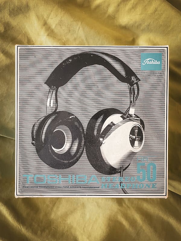 動作品 希少】TOSHIBA ステレオヘッドホン HR-40X 動作品 希少