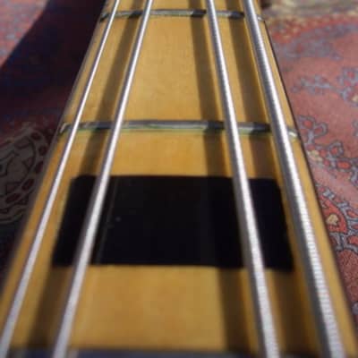 Fender Jazz Bass Lefty 1972 Sunburst Maple Neck Black Block RARE !!! image 10