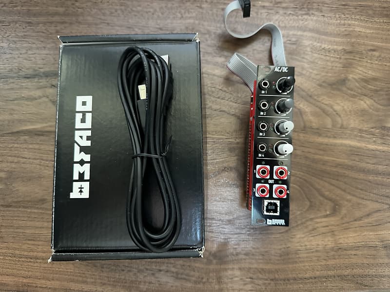 Befaco AC/DC 4x4 Eurorack USB audio interface Reverb