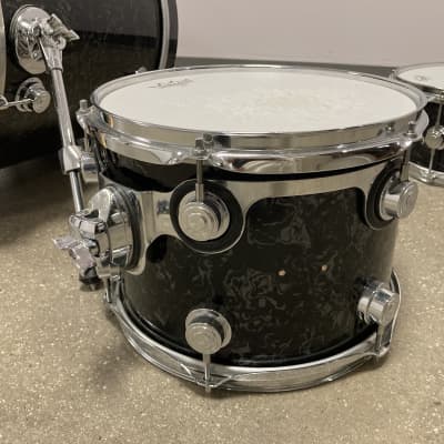 DW dw collector's series 4-piece drum set 2000’s Black pearl image 7