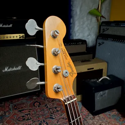 1988 Fender "E Series" 62 Jazz Bass Reissue MIJ JB62 Fujigen image 10