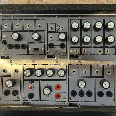 PAiA 4700 Vintage Modular Synth 1970s - 2 cabinets; Modules As Shown, NO keyboard image 2