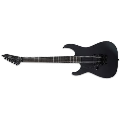 ESP LTD M-Black Metal LH Black Satin BLKS Left-Handed Electric Guitar M Black Metal + ESP HARD CASE! image 2