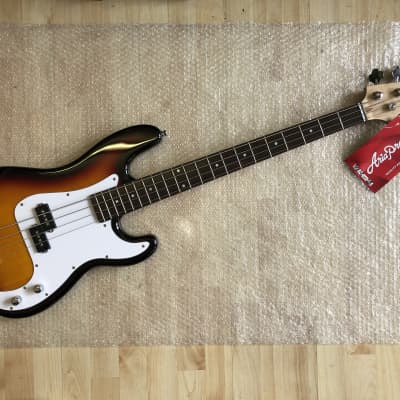 Aria Pro ii STB-PB 2020 Sunburst 4 String Precision Electric Bass Guitar image 1