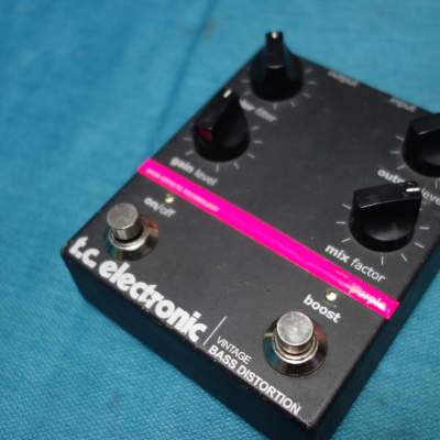TC Electronic Vintage Bass Distortion 2010s - Black for sale