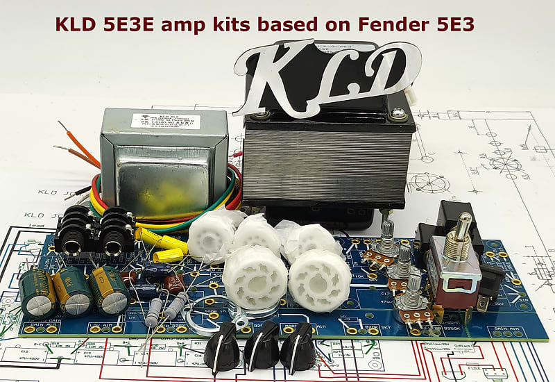 KLD-5E3E 25w hand wired tube guitar amp DIY amp kits | Reverb Canada