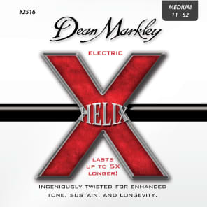 Dean Markley DM2516 Helix HD Electric Guitar Strings - Medium (11-52)